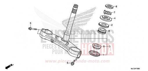 STEERING STEM CBR600RAD de 2013